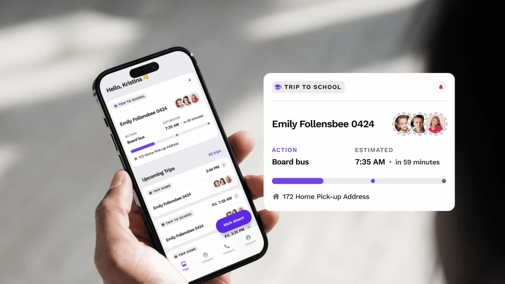Real-Time School Bus Tracking for Safer Student Transport