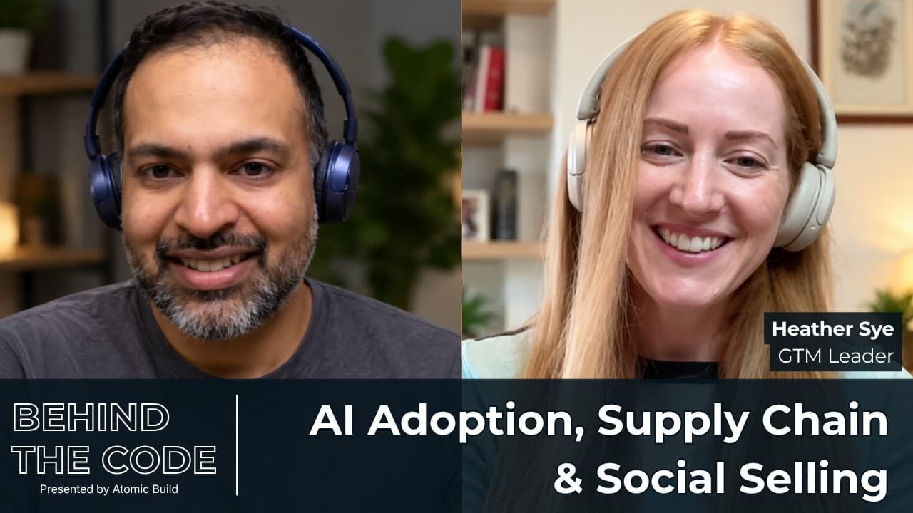 AI Adoption, Supply Chain & Social Selling | Heather Sye