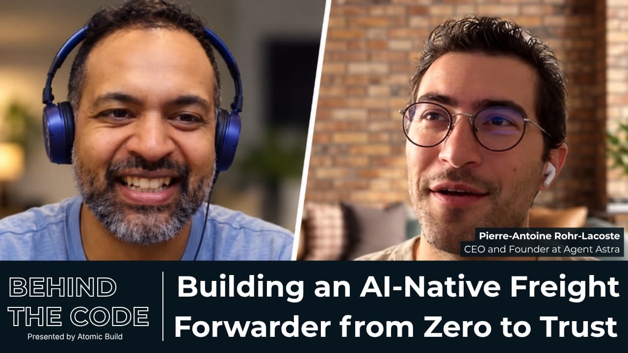 Building an AI-Native Freight Forwarder from Zero to Trust